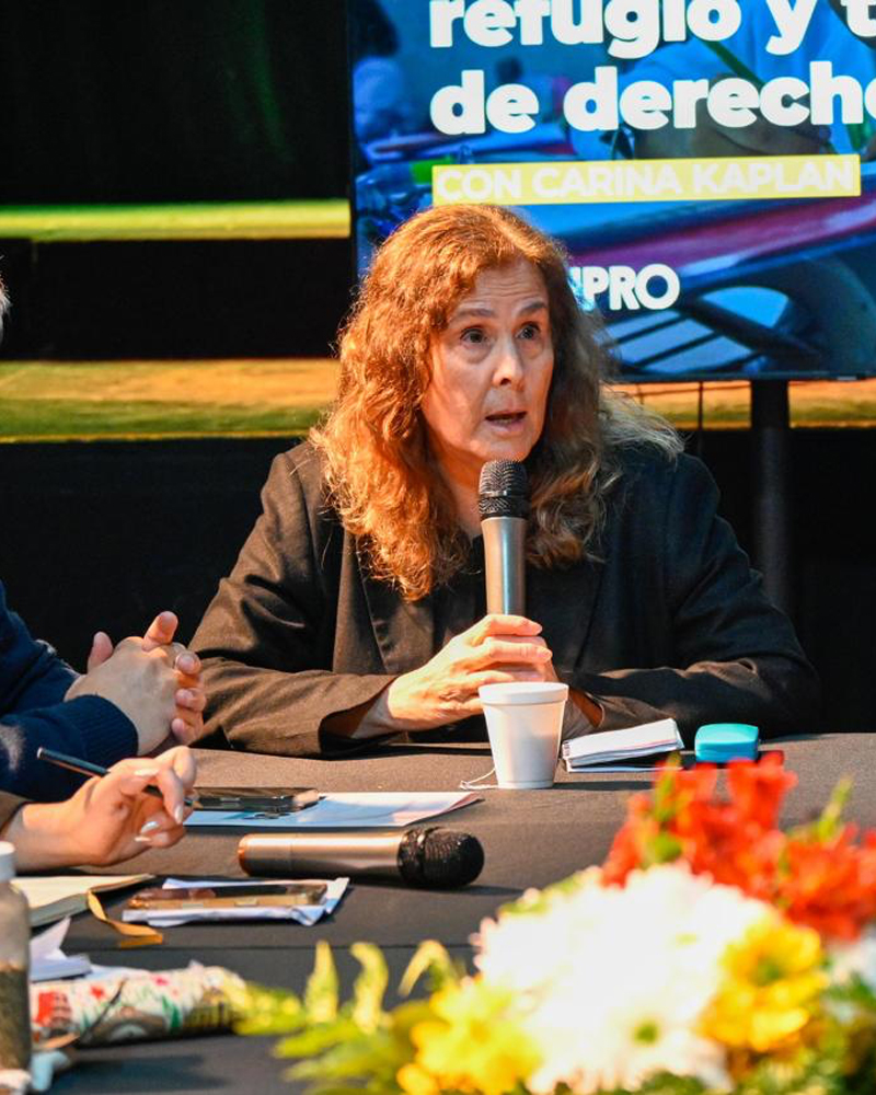 Carina Kaplan en Santa Fe: “La escuela es un lugar central para resistir en estos tiempos de tanta crueldad”