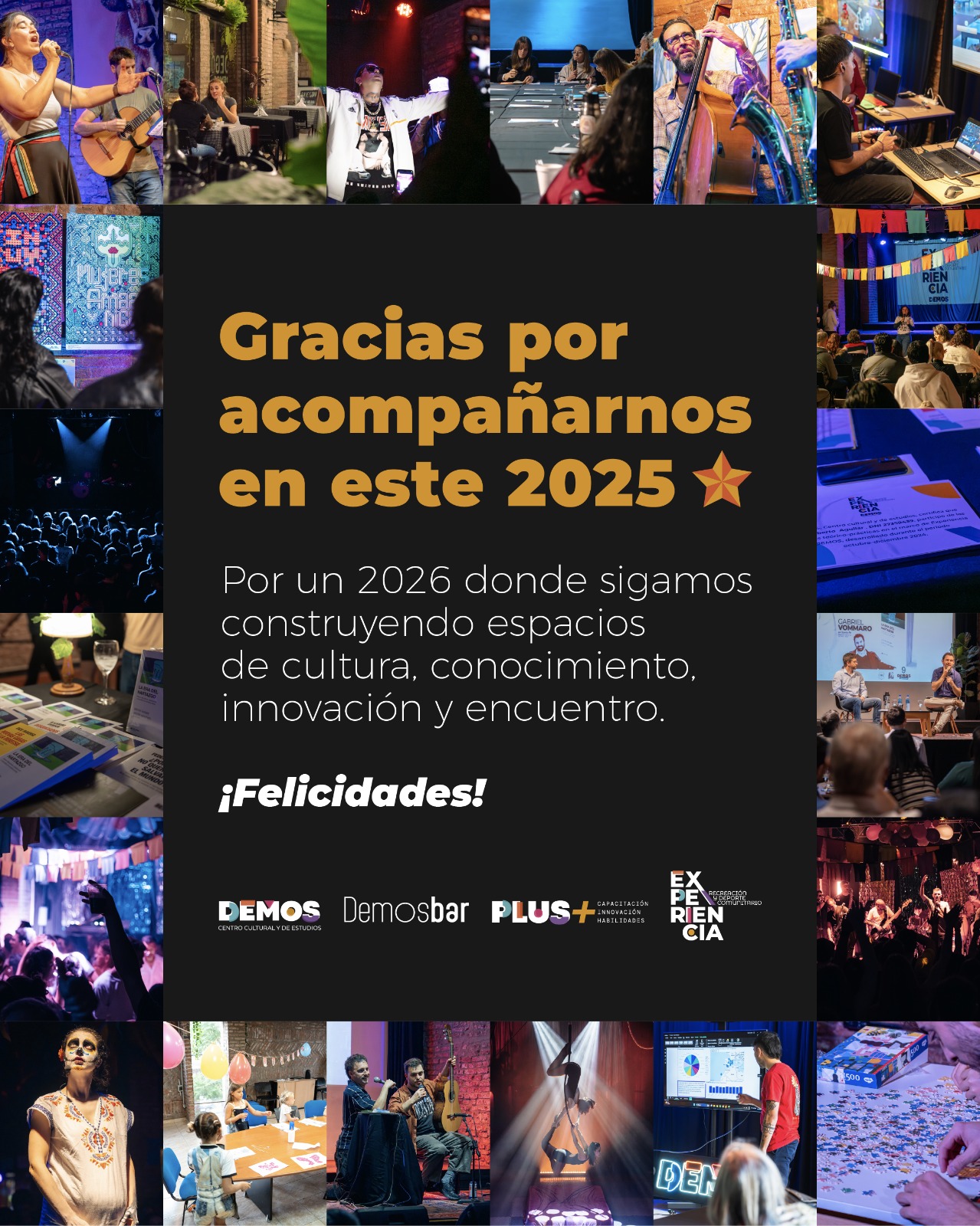 ¡Gracias por ser parte del 2025!