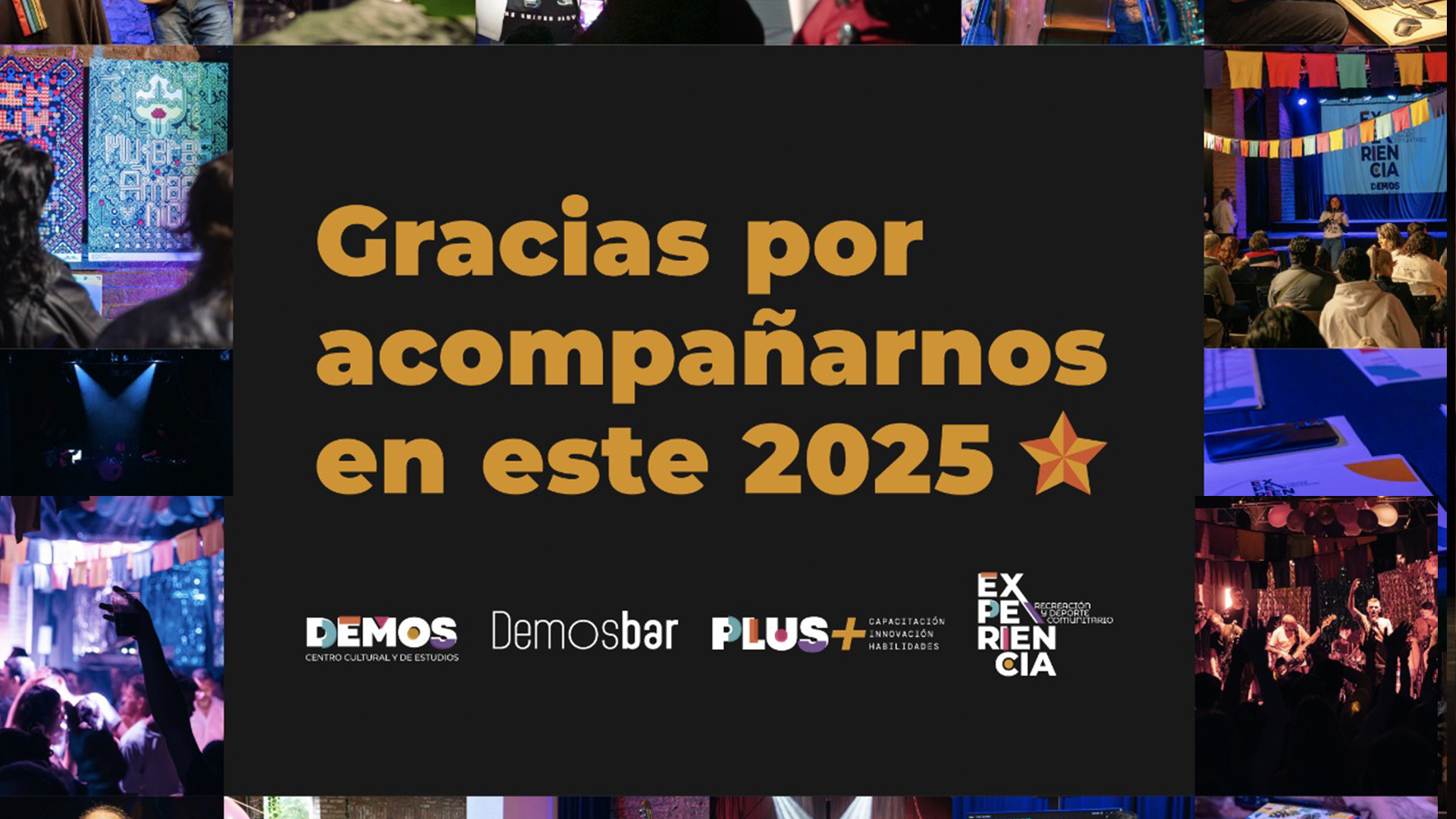 ¡Gracias por ser parte del 2025!