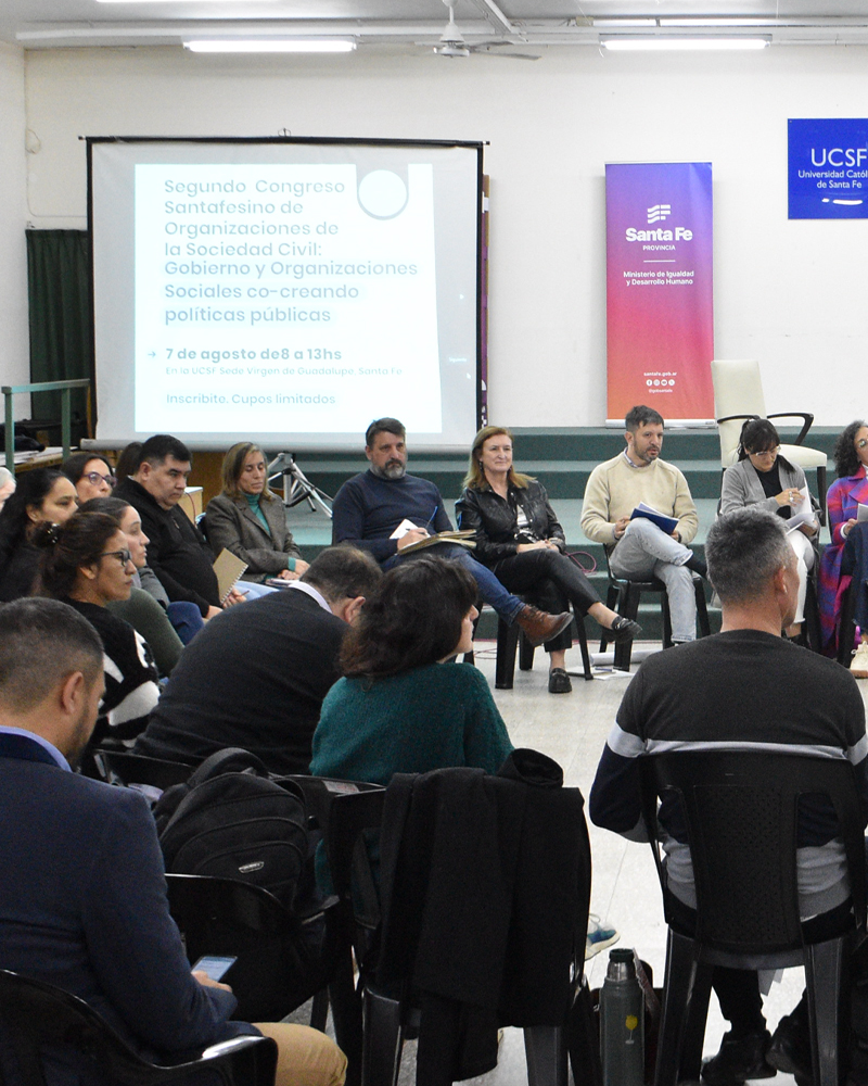 Segundo Congreso Santafesino de Organizaciones de la Sociedad Civil