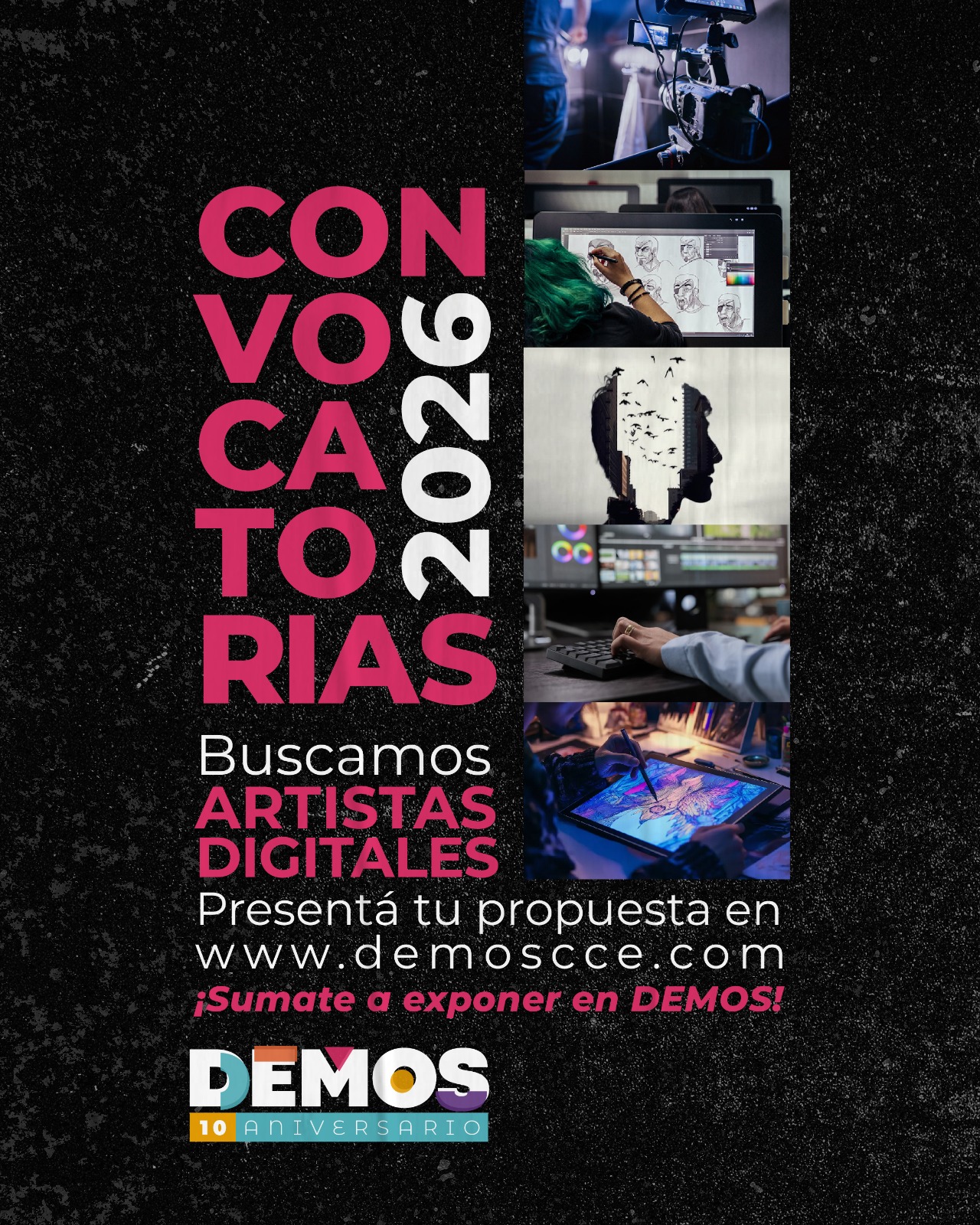  ¡Sumate a exponer en la  Noche de los Museos en DEMOS!