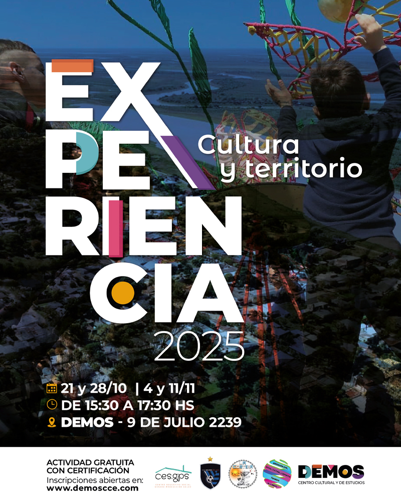 Experiencia DEMOS 2025: Cultura y Territorio 