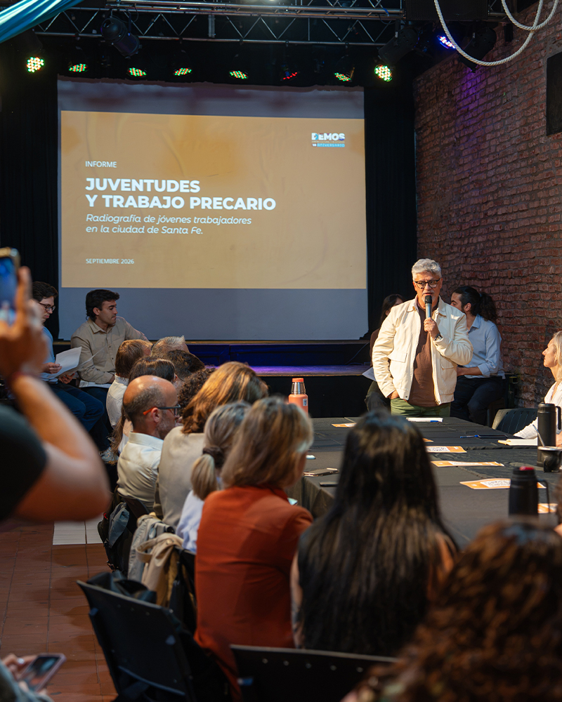 Presentamos el informe “Juventudes y trabajo precario”.