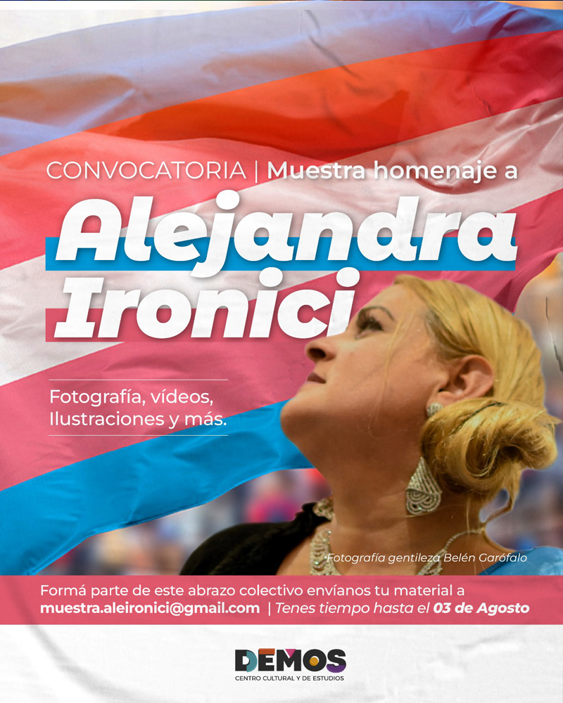 Muestra homenaje a Alejandra Ironici