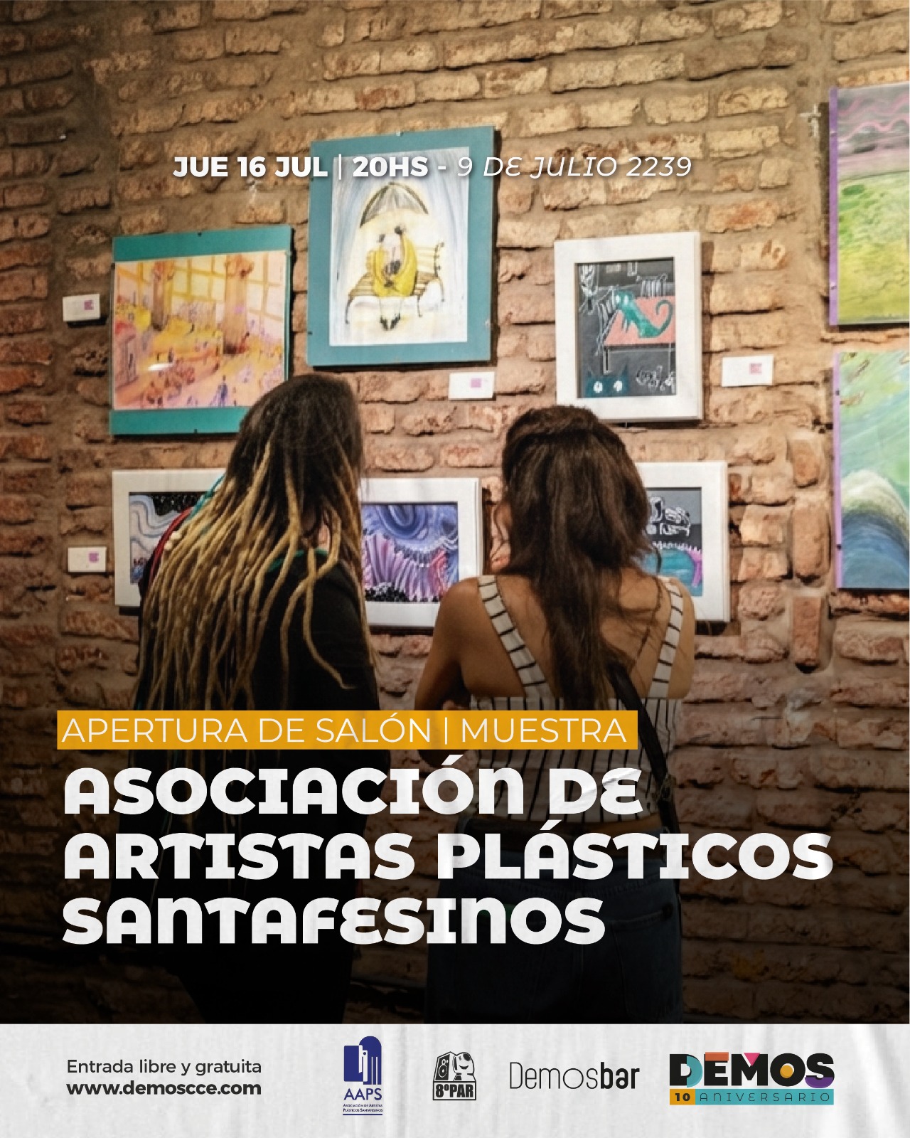 Apertura de Salón: Muestra de la Asociación de Artistas Plásticos Santafesinos