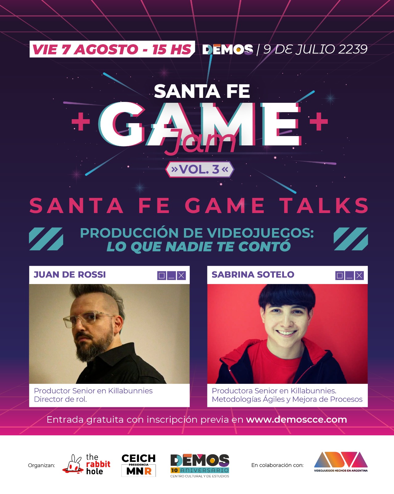 CHARLA: PRODUCCIÓN DE VIDEOJUEGOS