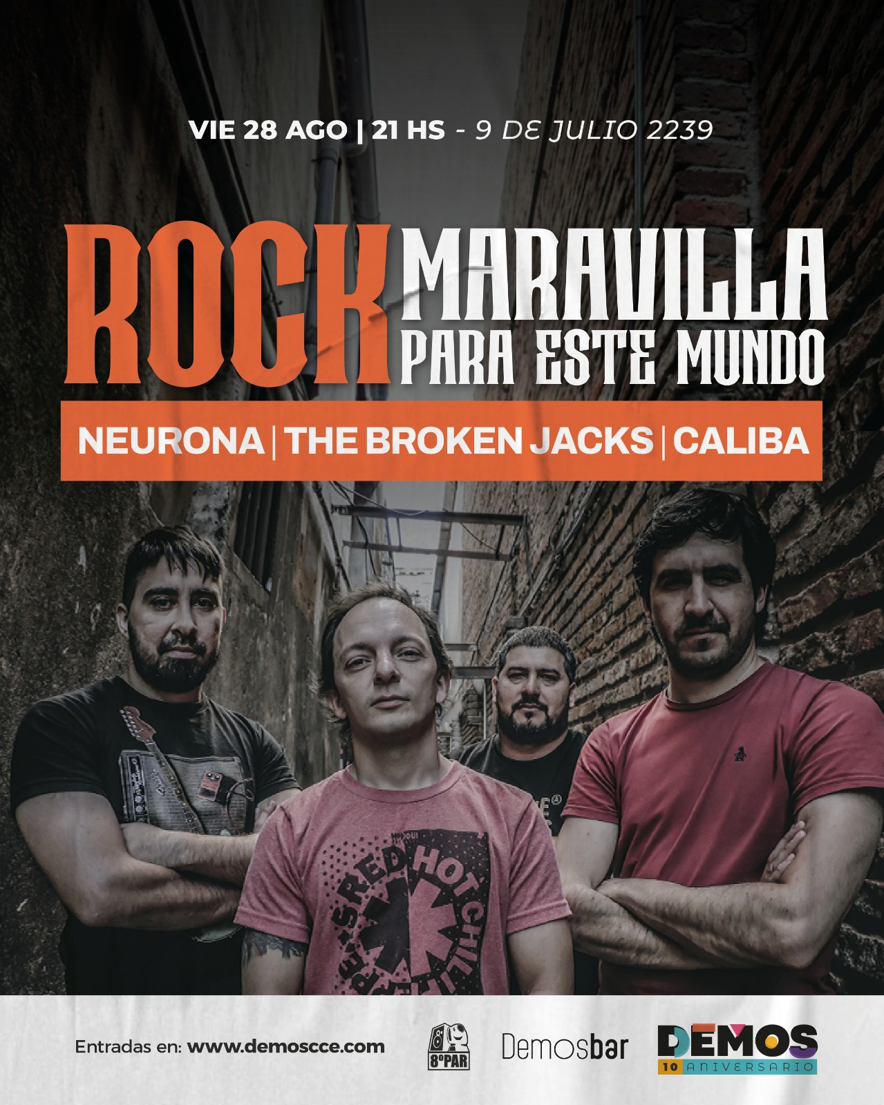Rock maravilla para este mundo (NEURONA + THE BROKEN JACKS + CALIBA)