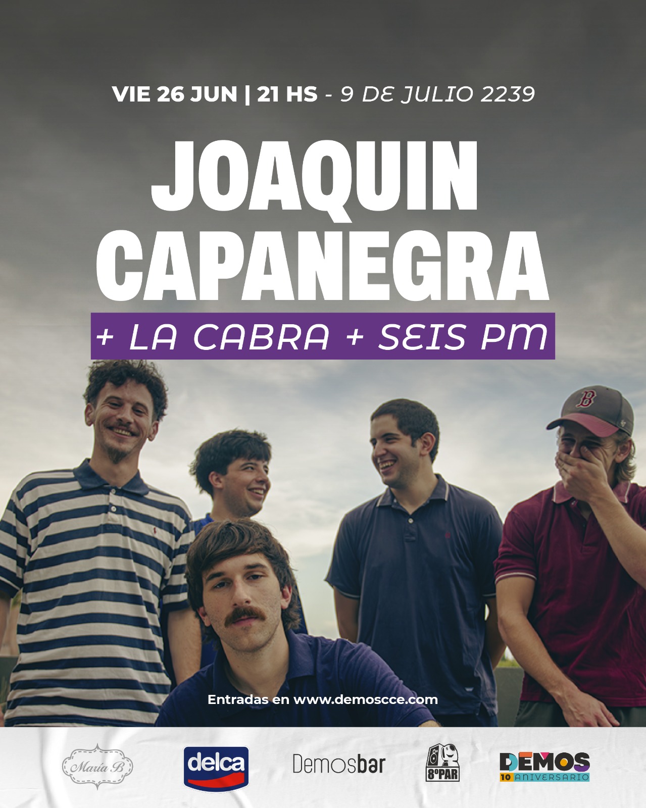 La cabra + Joa Capanegra + Seispm