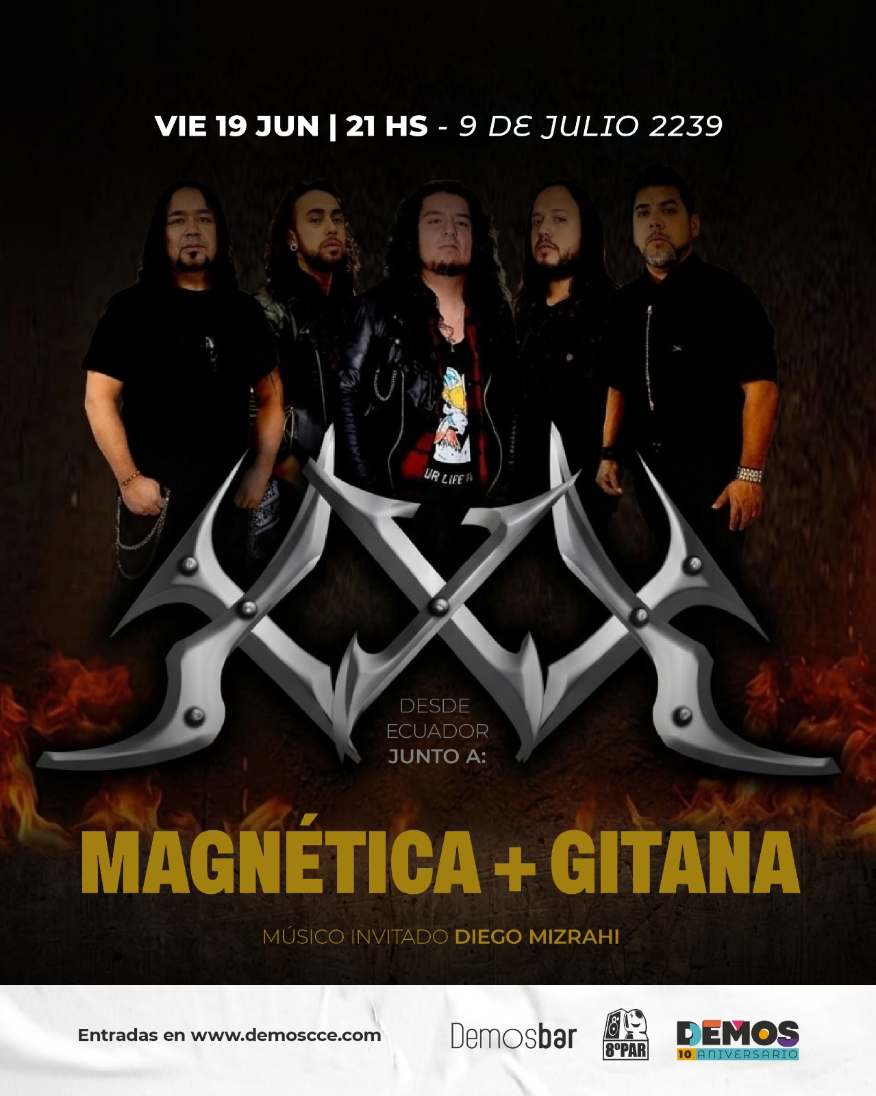 XXX + MAGNÉTICA + GITANA