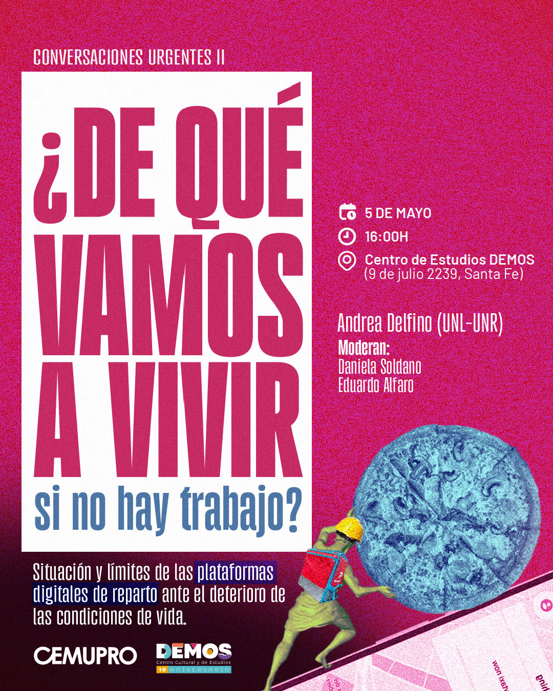 Conservatorio: ¿De qué vamos a vivir si no hay trabajo?