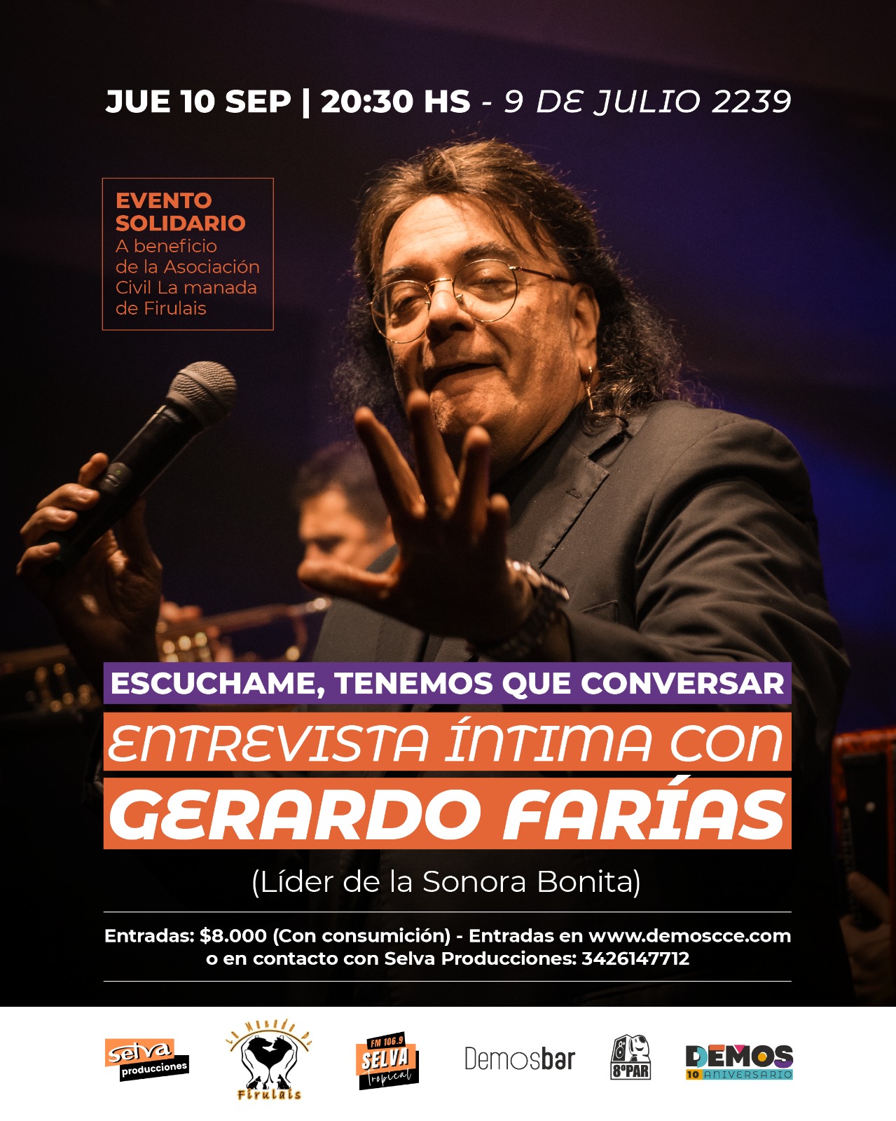 Escúchame, tenemos que conversar: Gerado Farías