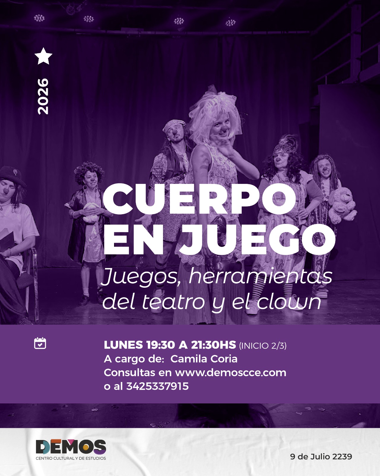 Cuerpo en Juego: Herramientas del Teatro y Clown