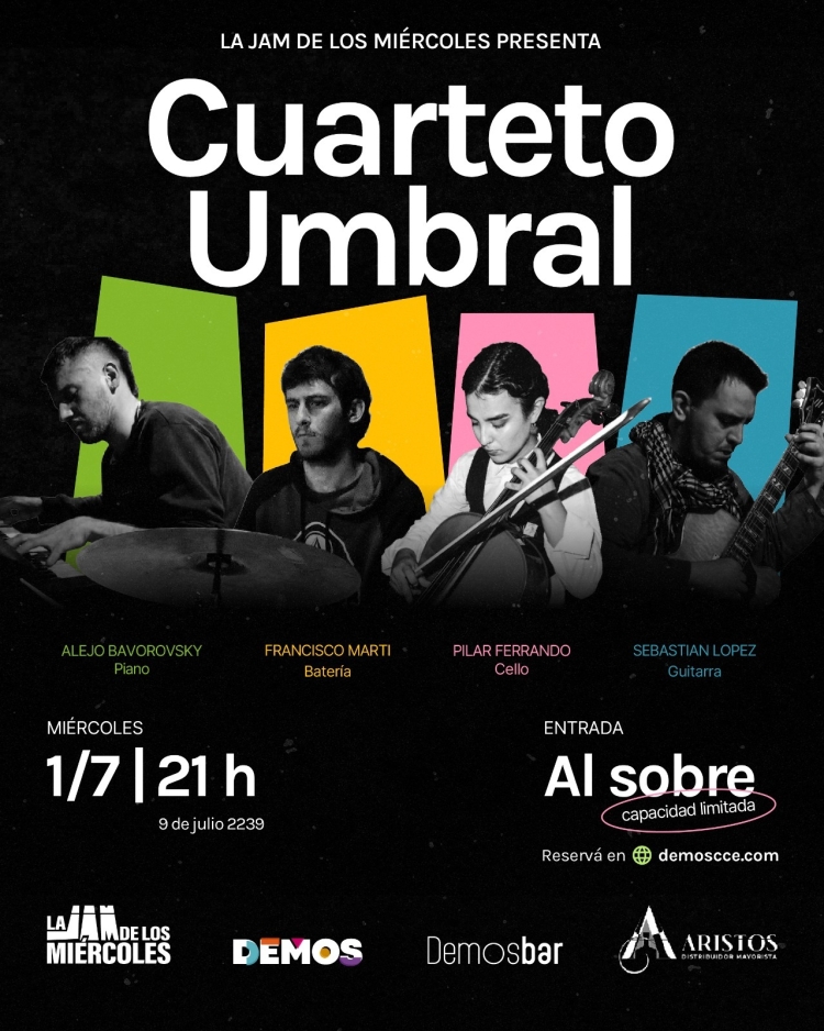 LA JAM DE LOS MIÉRCOLES PRESENTA: CUARTETO UMBRAL