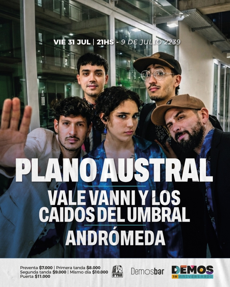 PLANO AUSTRAL + VALE VANNI Y LOS CAÍDOS DEL UMBRAL + ANDRÓMEDA