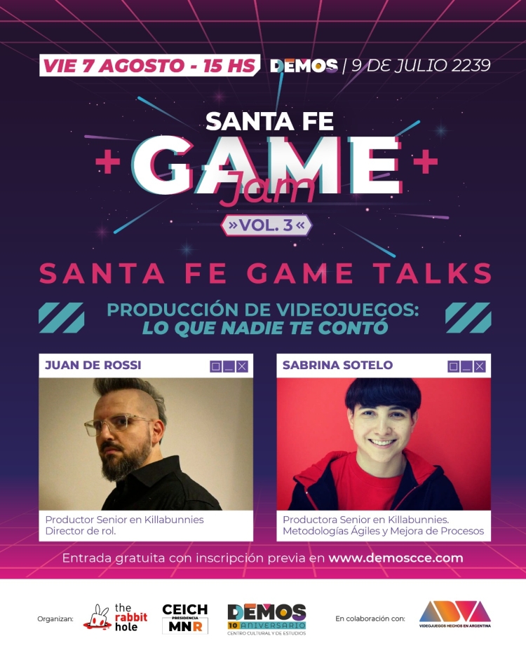 CHARLA: PRODUCCIÓN DE VIDEOJUEGOS