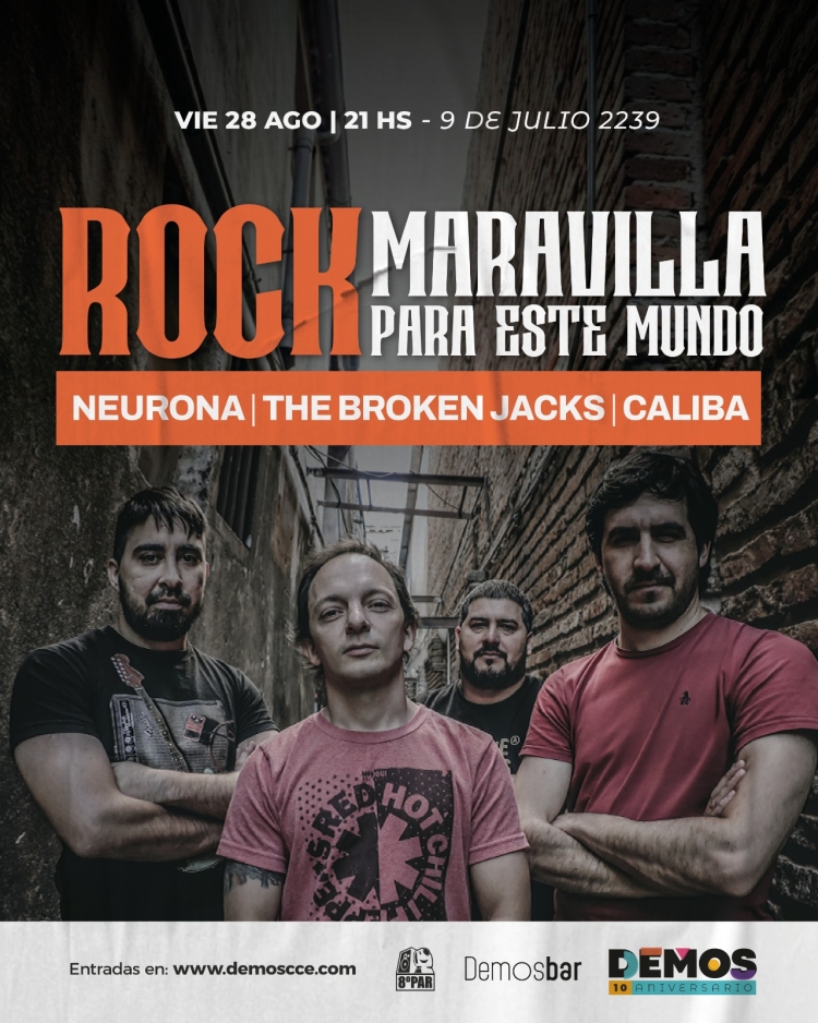Rock maravilla para este mundo (NEURONA + THE BROKEN JACKS + CALIBA)