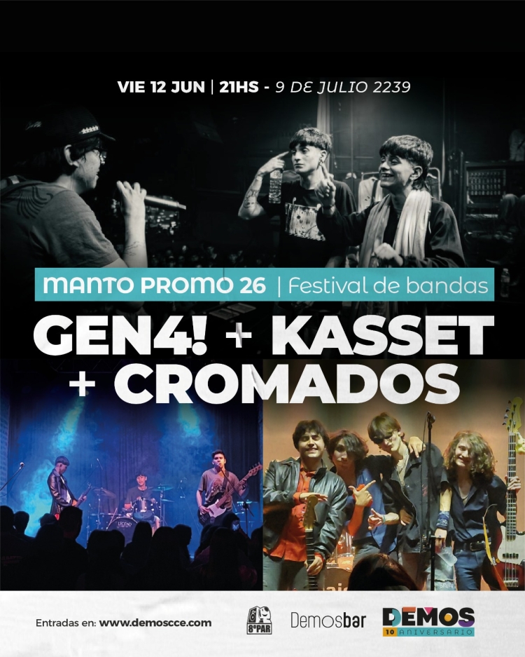 MANTO PROMO 26: FESTIVAL DE BANDAS