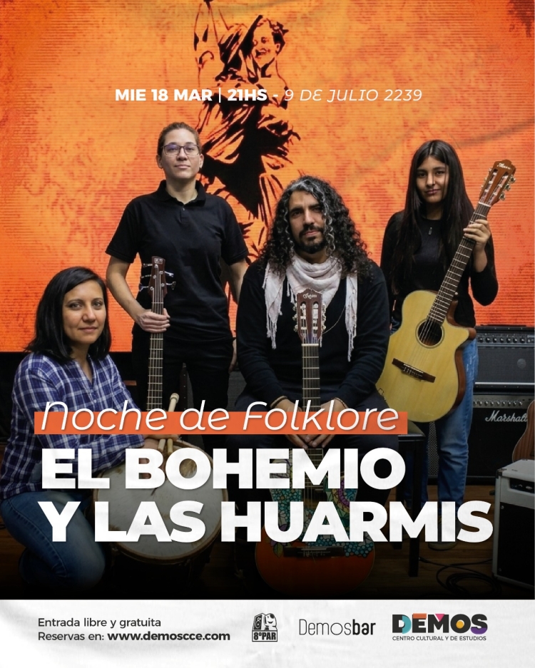 ¡Noche de Folklore en DEMOS!