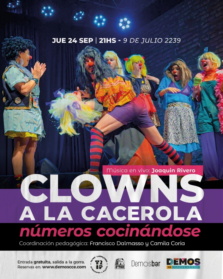 Clowns a la cacerola: números cocinándose