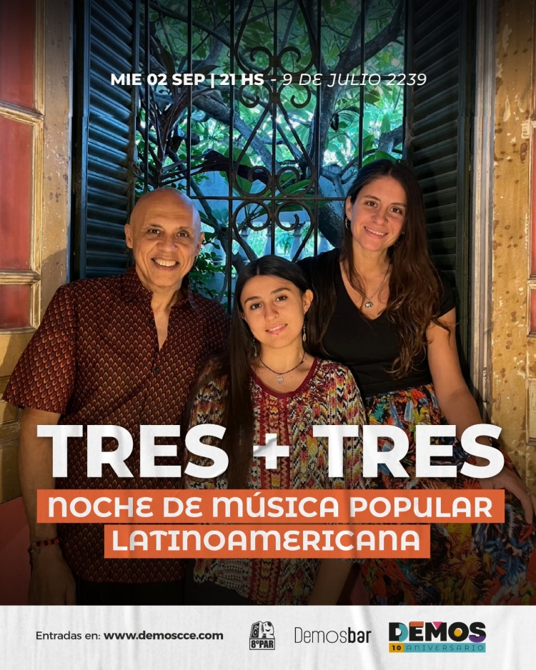 TRES + TRES en DEMOS