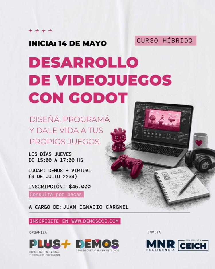 Curso | Desarrollo de videojuegos con Godot