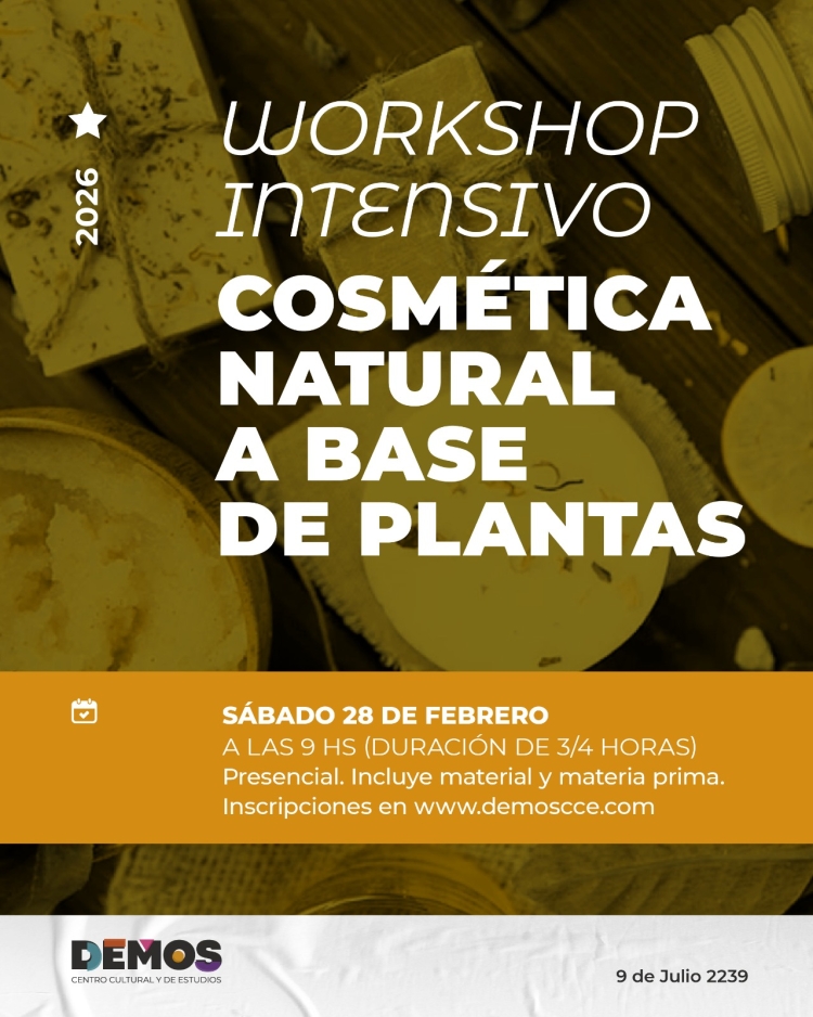 Cosmética Natural | Taller de Verano