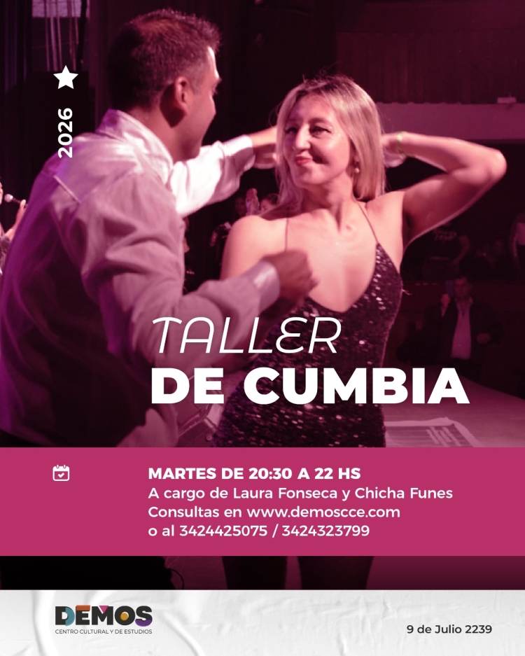 Taller de Cumbia Santafesina ¡Así Se Baila!