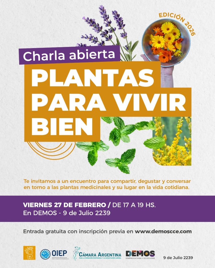PLANTAS PARA VIVIR BIEN - Charla abierta